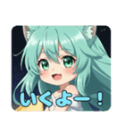 おはよー元気なみなみちゃんスタンプ（個別スタンプ：6）