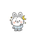 Blanc Bunny: ピュア表現（個別スタンプ：17）