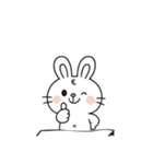 Blanc Bunny: ピュア表現（個別スタンプ：22）