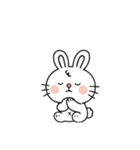 Blanc Bunny: ピュア表現（個別スタンプ：24）