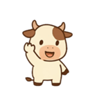 うしとウマ物語（個別スタンプ：9）