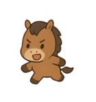 うしとウマ物語（個別スタンプ：11）