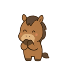 うしとウマ物語（個別スタンプ：12）