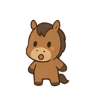 うしとウマ物語（個別スタンプ：13）