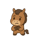 うしとウマ物語（個別スタンプ：14）