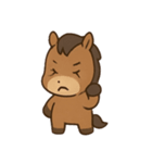 うしとウマ物語（個別スタンプ：15）