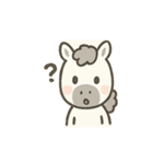 お馬ちゃんたちのスタンプ1（個別スタンプ：8）