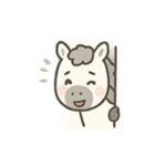 お馬ちゃんたちのスタンプ1（個別スタンプ：12）
