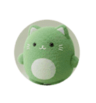 もふねこ、もふシャチもふおばけプレミアム（個別スタンプ：16）