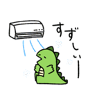 ゆっるい怪獣くん〜夏〜（個別スタンプ：7）