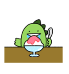 ゆっるい怪獣くん〜夏〜（個別スタンプ：33）