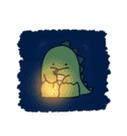 ゆっるい怪獣くん〜夏〜（個別スタンプ：36）