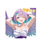 おちゃめな女神さまの神対応スタンプ3（個別スタンプ：4）