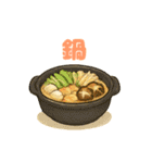 食べ物パーティー♪（個別スタンプ：6）