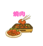 食べ物パーティー♪（個別スタンプ：17）
