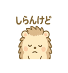 くるりハリネズミの毎日スタンプ（個別スタンプ：9）