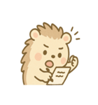 くるりハリネズミの毎日スタンプ（個別スタンプ：39）