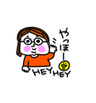 MEZ.ブスかわ女子.5（個別スタンプ：2）
