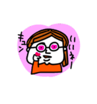 MEZ.ブスかわ女子.5（個別スタンプ：34）