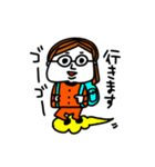 MEZ.ブスかわ女子.5（個別スタンプ：35）
