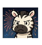 花火のシマウマ@SFW（個別スタンプ：2）