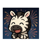 花火のシマウマ@SFW（個別スタンプ：6）