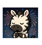 花火のシマウマ@SFW（個別スタンプ：7）