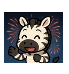 花火のシマウマ@SFW（個別スタンプ：9）