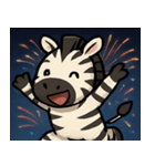 花火のシマウマ@SFW（個別スタンプ：11）