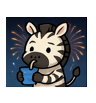 花火のシマウマ@SFW（個別スタンプ：15）