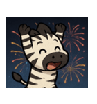 花火のシマウマ@SFW（個別スタンプ：17）