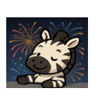 花火のシマウマ@SFW（個別スタンプ：20）