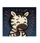 花火のシマウマ@SFW（個別スタンプ：21）