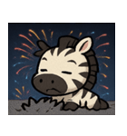 花火のシマウマ@SFW（個別スタンプ：22）