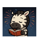 花火のシマウマ@SFW（個別スタンプ：30）