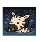 花火のシマウマ@SFW（個別スタンプ：32）