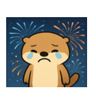 花火のラッコ2@SFW（個別スタンプ：5）