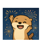 花火のラッコ2@SFW（個別スタンプ：7）