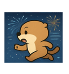 花火のラッコ2@SFW（個別スタンプ：13）