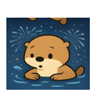 花火のラッコ2@SFW（個別スタンプ：15）