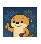 花火のラッコ2@SFW（個別スタンプ：20）