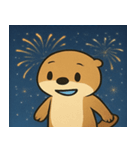 花火のラッコ2@SFW（個別スタンプ：21）