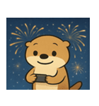 花火のラッコ2@SFW（個別スタンプ：23）