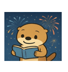 花火のラッコ2@SFW（個別スタンプ：26）