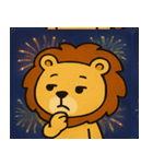 花火のライオン@SFW（個別スタンプ：7）