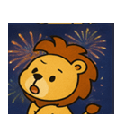 花火のライオン@SFW（個別スタンプ：8）