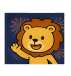 花火のライオン@SFW（個別スタンプ：9）