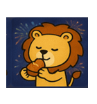 花火のライオン@SFW（個別スタンプ：14）