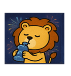 花火のライオン@SFW（個別スタンプ：15）
