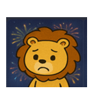 花火のライオン@SFW（個別スタンプ：19）